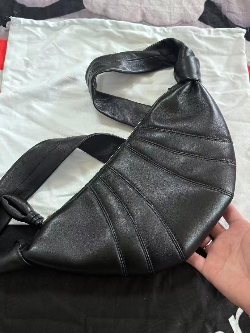 Lemaire クロワッサン ショルダーバッグ ブラック