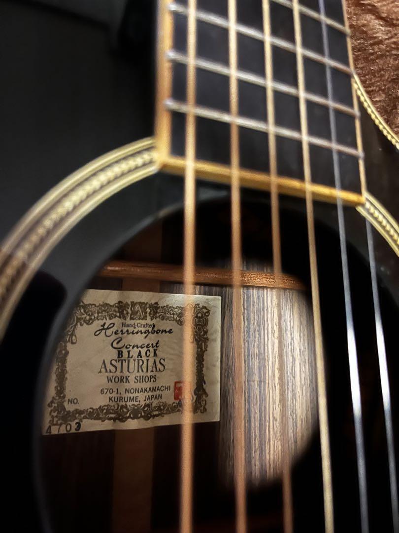 【南】ASTURIAS Herringbone concert BLACK