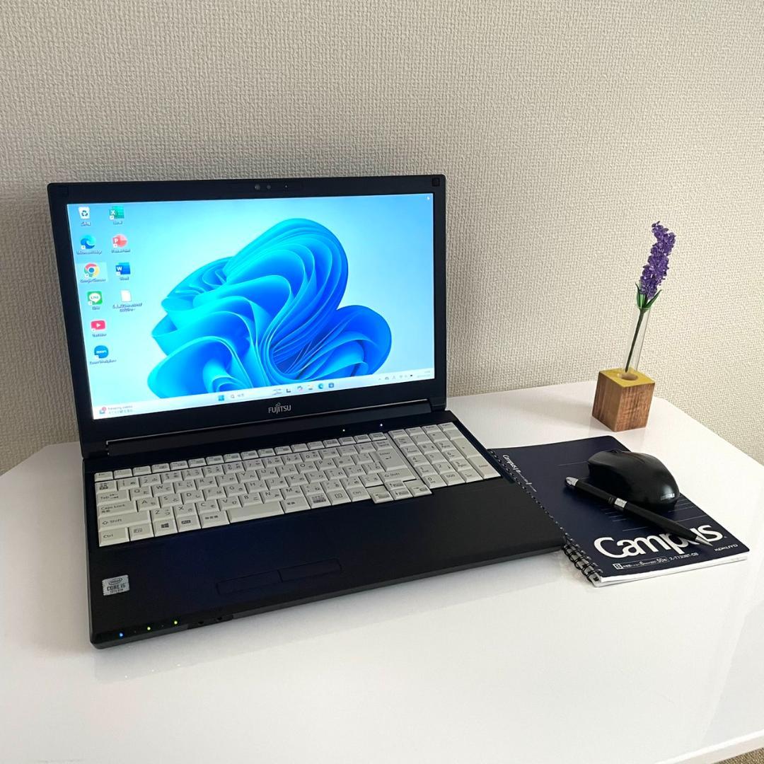 第10世代Corei5 メモリ16GB テンキー DVDマルチ 富士通 II9 第10世代Corei5 メモリ16GB テンキー DVDマルチ 富士通 JJ6