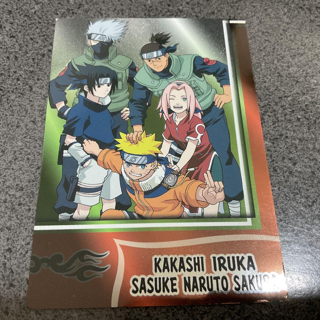 NARUTO カード　ナルト　サスケ　サクラ　カカシ ナルト カード2枚 カカシ イルカ サスケ ナルト サクラ - メルカリ