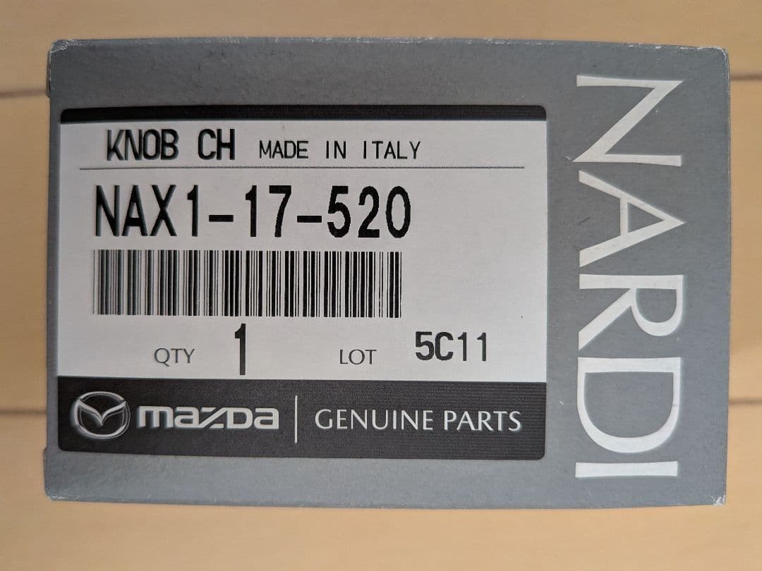 NARDI マツダ 純正 NA ロードスター 復刻 シフトノブnardi BRIGHTFACE_UK