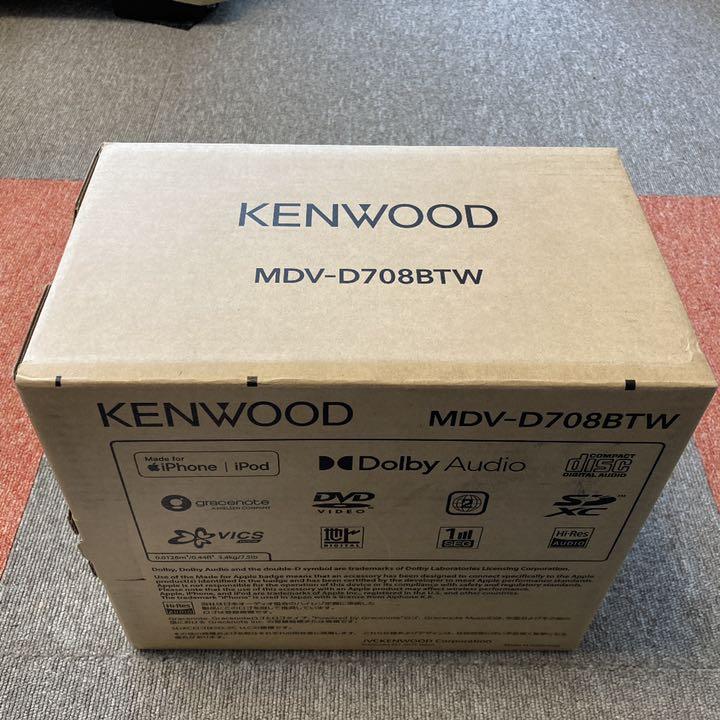 KENWOOD  MDV-D708BTW