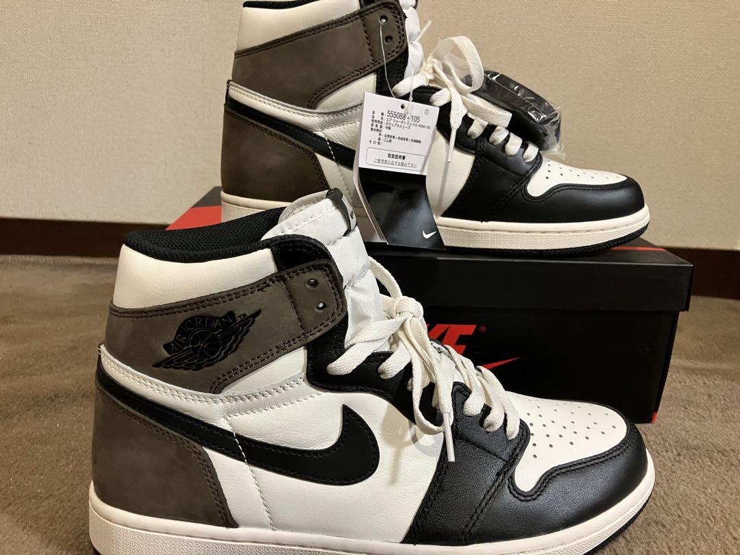 Nike Air Jordan 1 High OG セイル/ダークモカ/ブラック