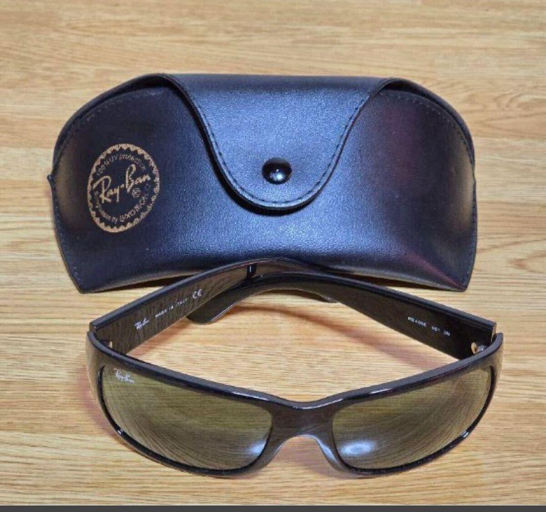 Ray-Ban 艶消しブラック　サングラス ケース付き RayBan偏光RB4195-Fブラックサングラス ケース付き - メルカリ
