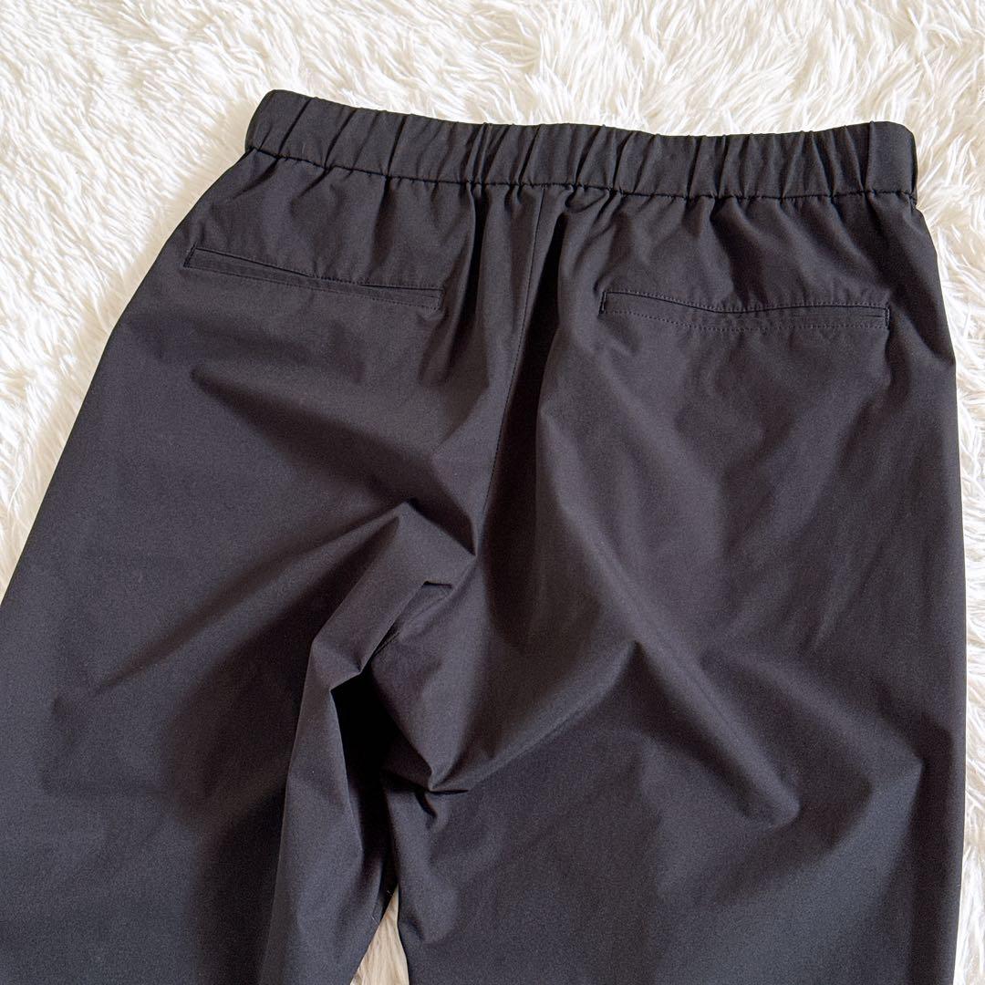 美品✨アタッチメント　4WAYストレッチタフタ1タックスリムテーパードパンツ