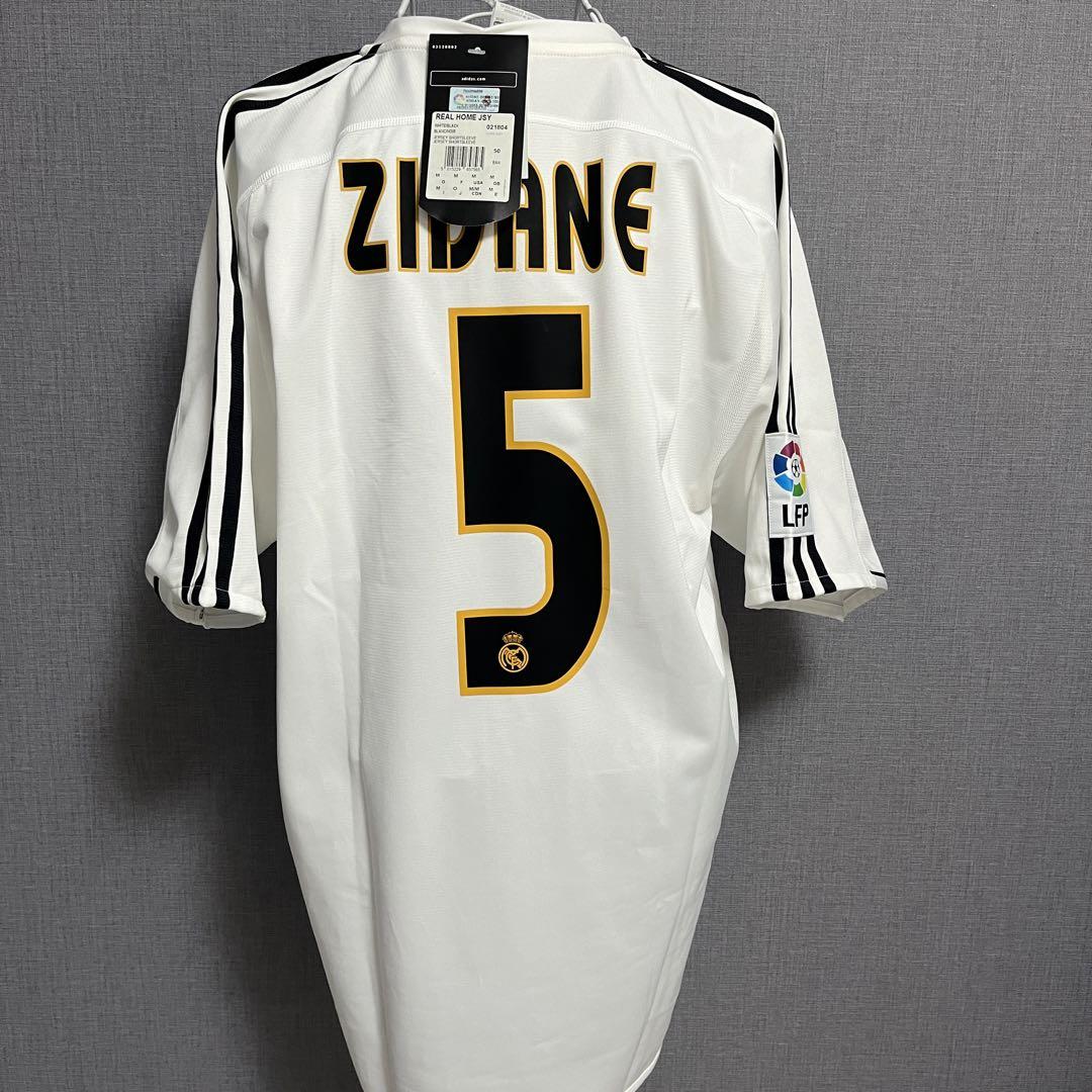 最新入荷 03/04 レアルマドリード ジダン ユニフォームBNWT サッカー ウェア