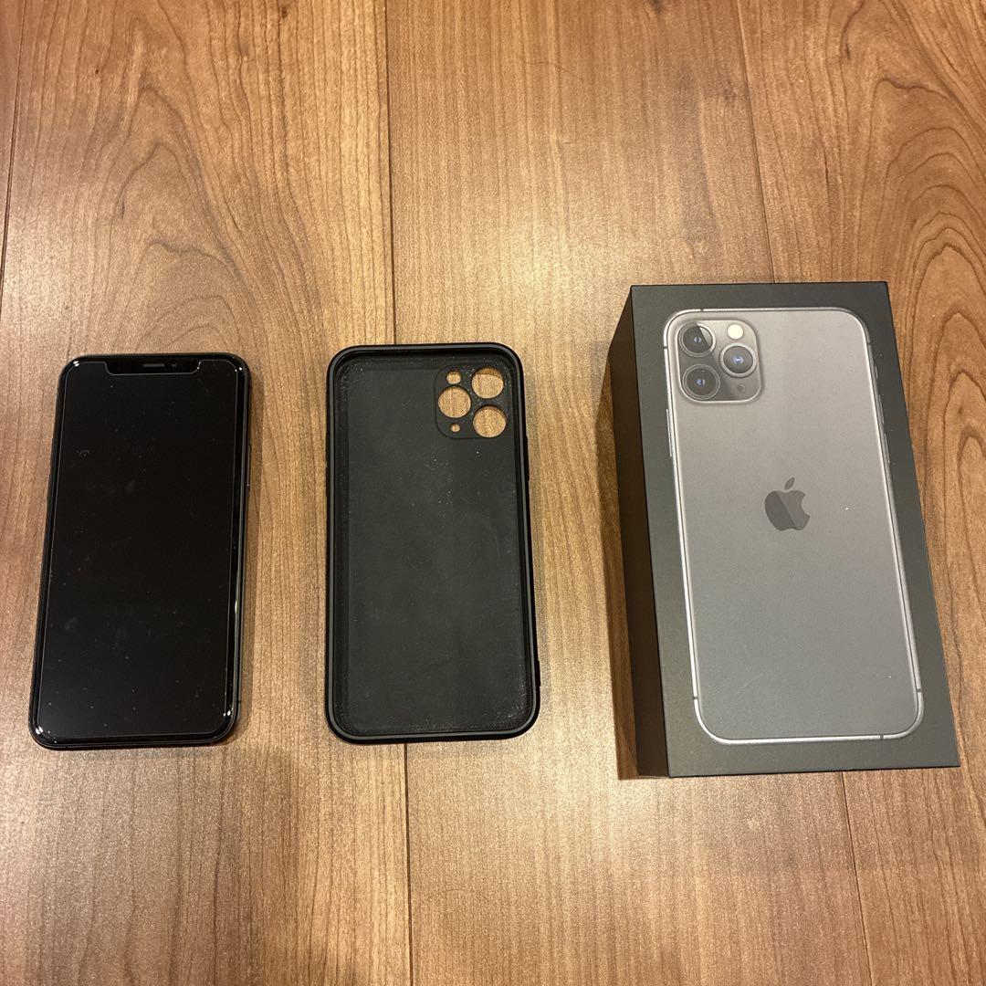 美品　Apple iPhone 11 Pro スペースグレー ケースは有りません