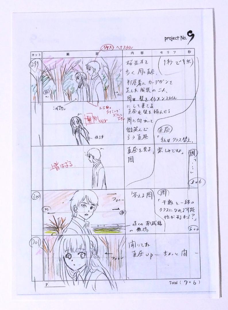マ*ン様 お隣の天使様にいつの間にか駄目人間にされていた件 決定稿 絵コンテ 佐