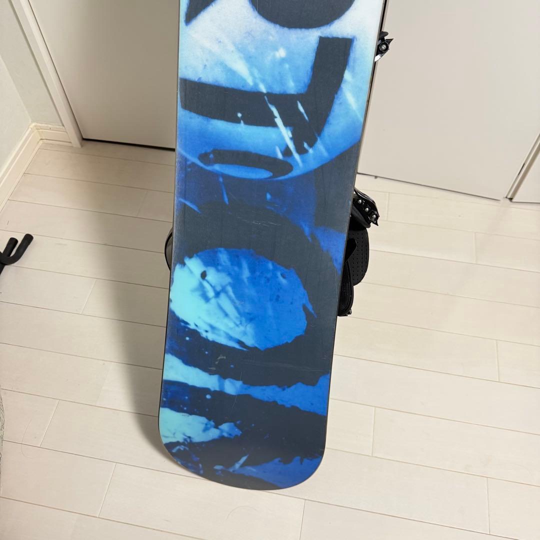 Burton バートン　スノーボード、ブーツ、ケース、スノボウェア5点セット