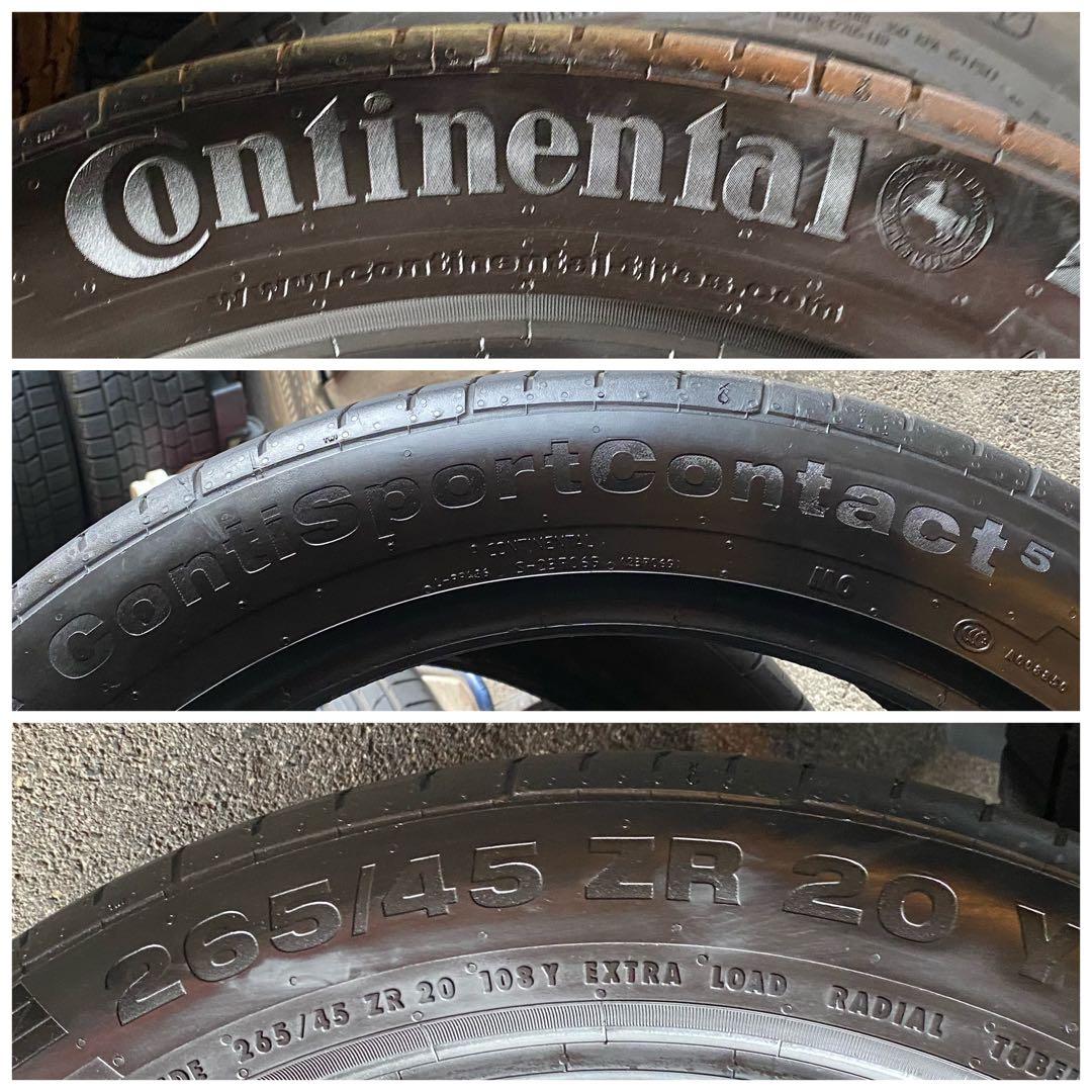 人気沸騰ブラドン ◇送料込み◇ 265/45R20 コンチネンタル スポーツ