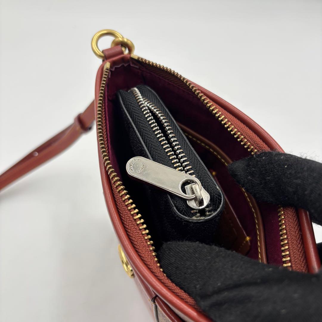 【美品】COACH コーチ シグネチャー レザー ショルダーバッグCC533 【美品】COACH コーチ シグネチャー レザー ショルダーバッグCC533