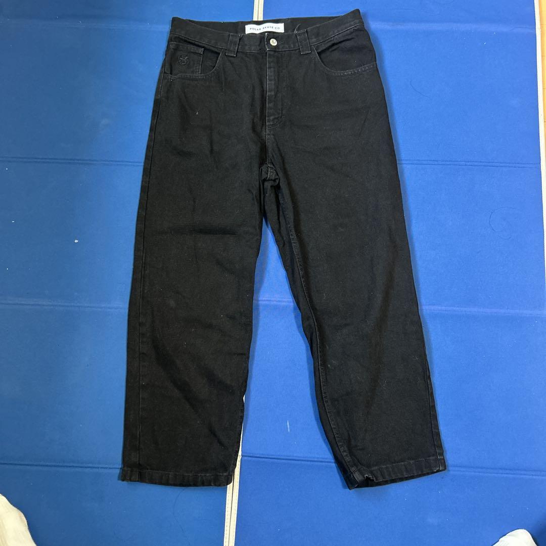 POLAR SKATE CO. ブラックデニムパンツ 本物