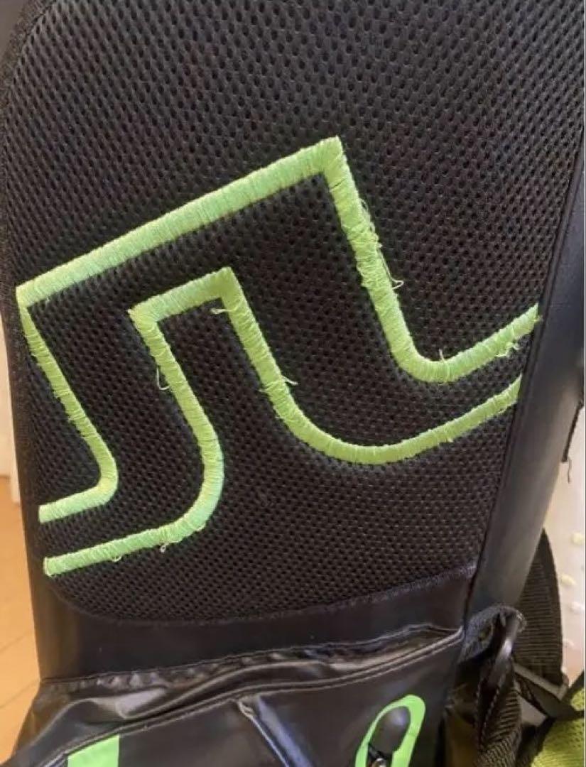 J.LINDEBERG ゴルフ キャディバッグ ブラック×グリーン