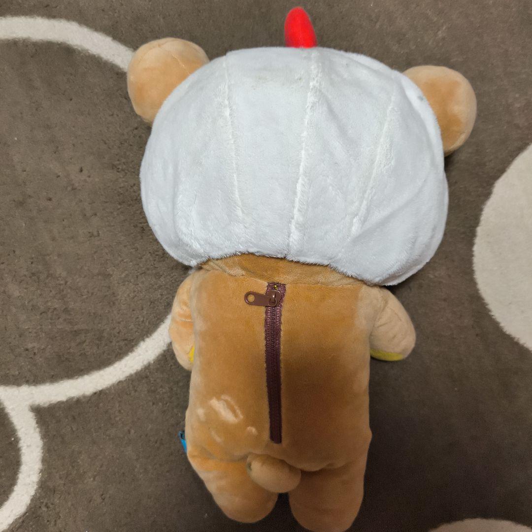 【限定品】 リラックマ ぬいぐるみ 帽子付き 約30cm