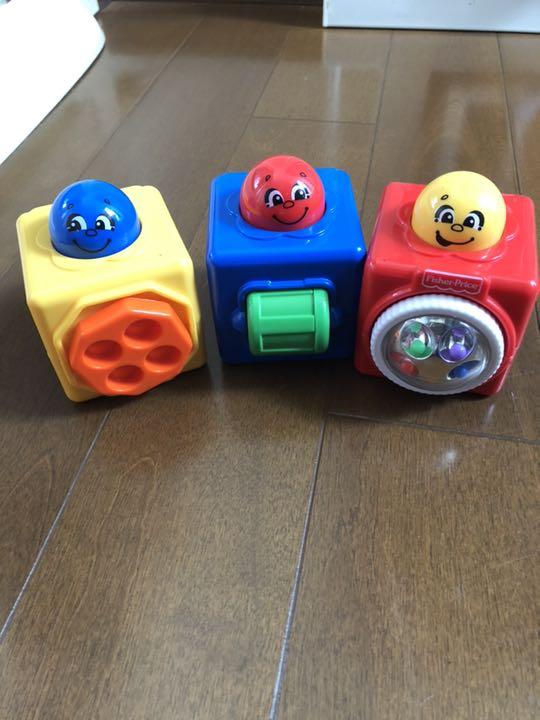 確認用❗️フィッシャープライス☆ぴょっこりブロック
