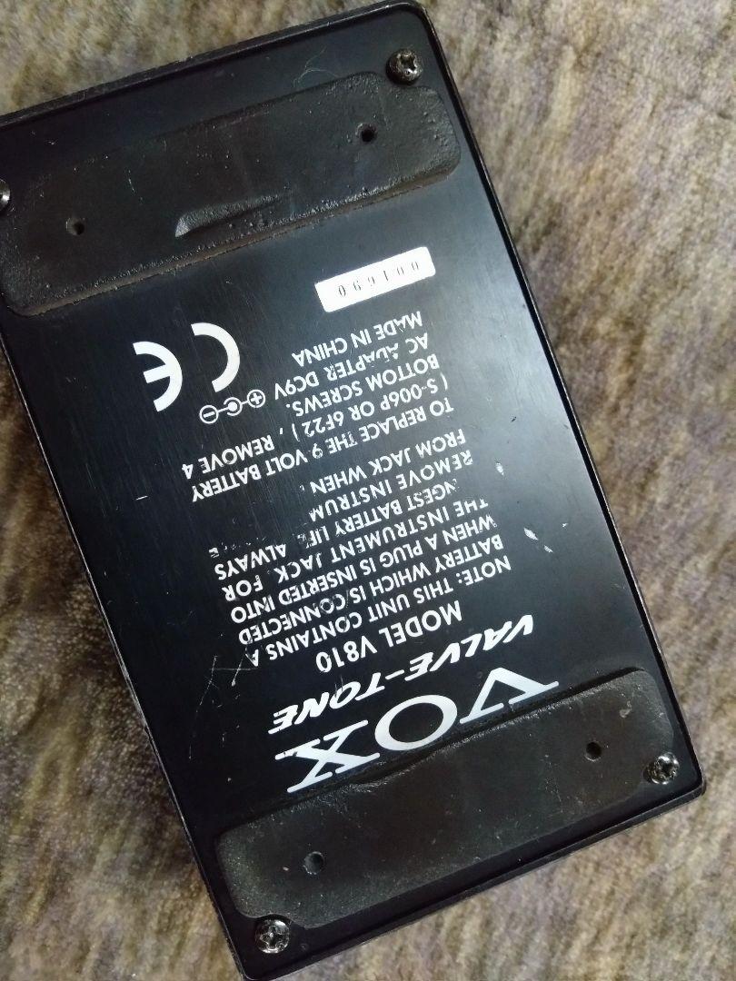Vox Valvetone V810 オーバードライブ