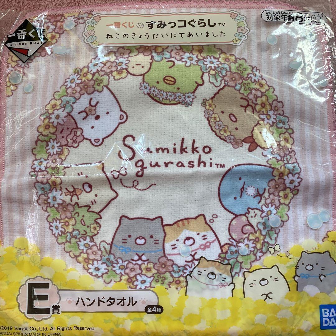 すみっコぐらし 一番くじ ねこのきょうだいにであいました D賞 E