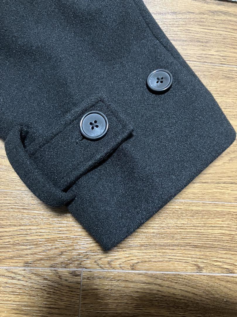 完売品 CLEL テックメルトンルーズステンカラーコート ブラック L