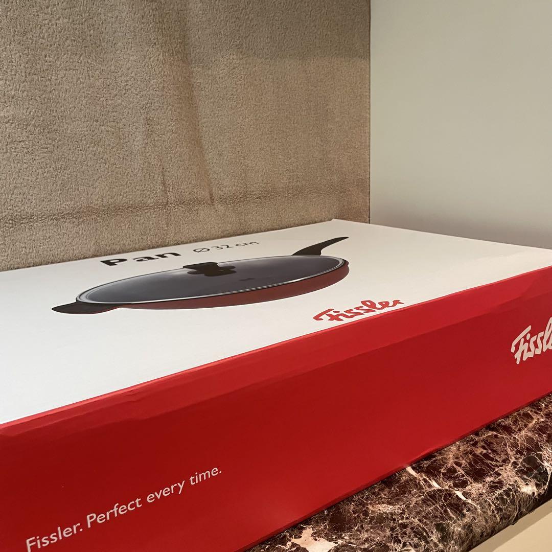 Fissler フィスラー フライパン 32cm＋ガラス蓋＋特典付 3点セット