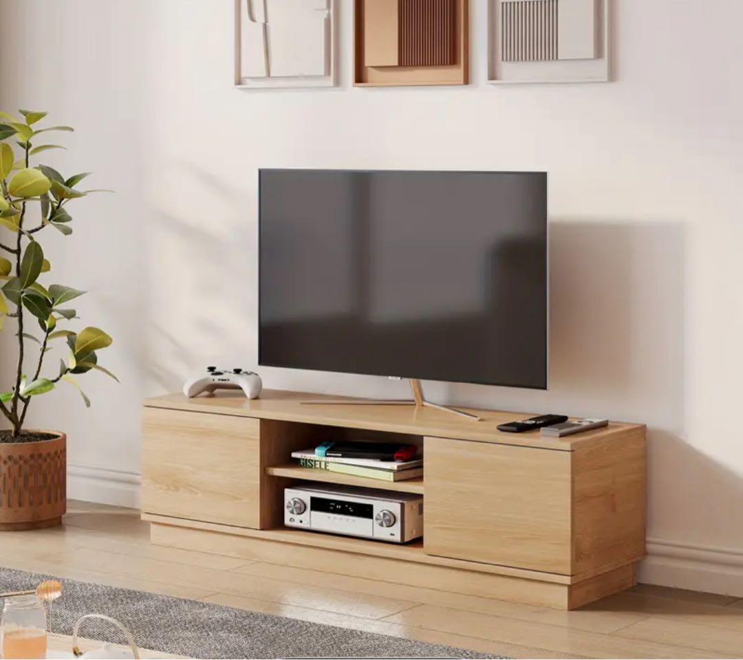 テレビ台 ローボード テレビボード 収納 ロータイプ ナチュラル　木製テレビ台