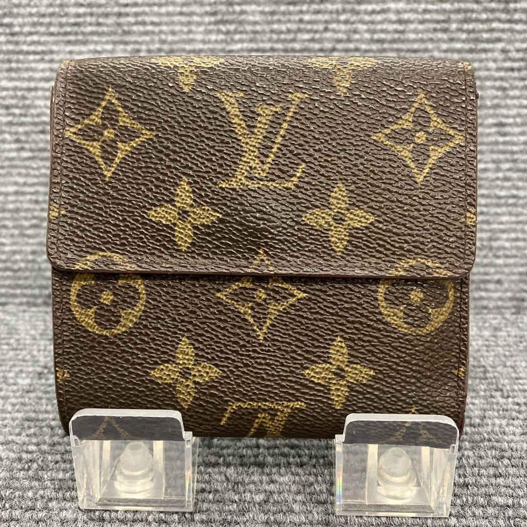 LOUIS VUITTON ルイ・ヴィトン Wホック財布 折財布 ポルトモネ