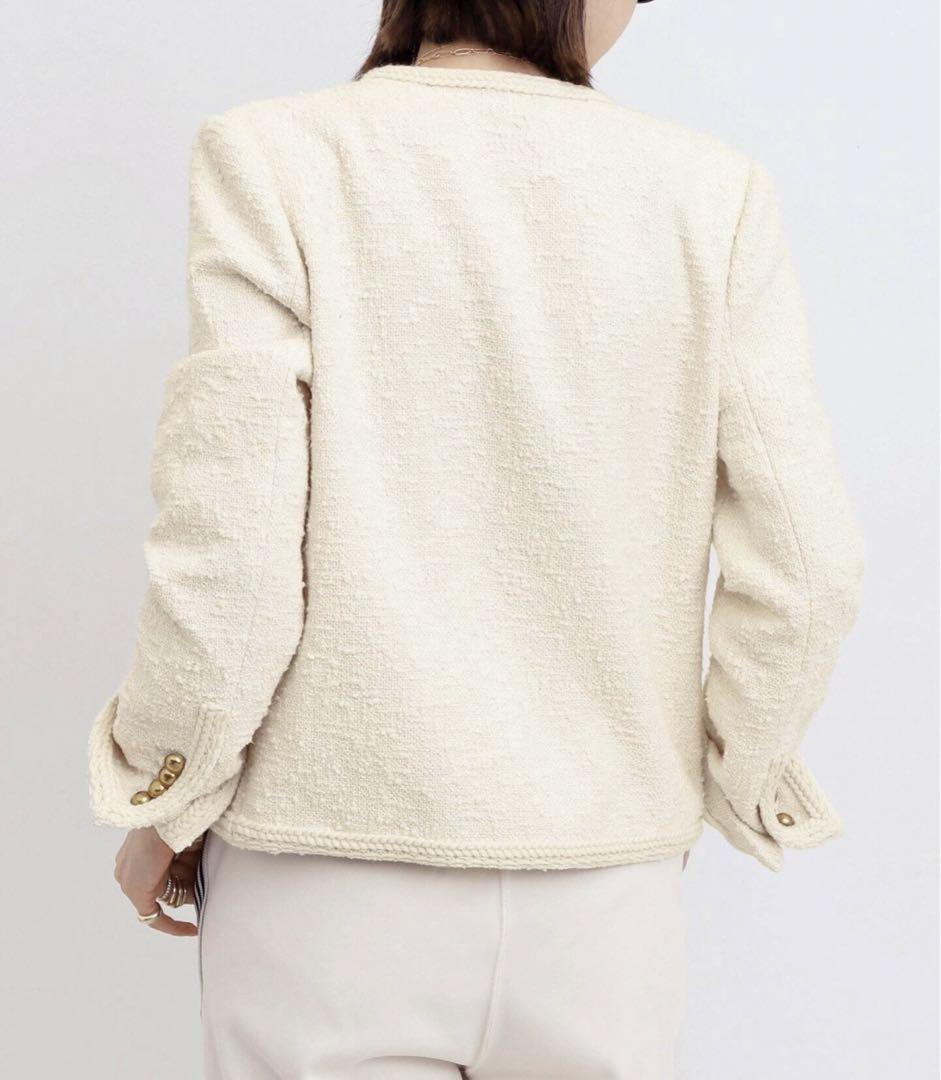 アパルトモン Original Yarn Tweed Jacket