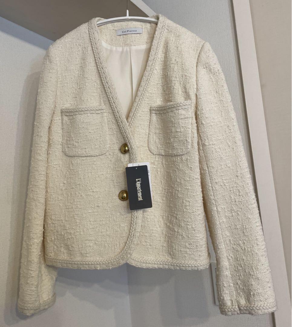 アパルトモン Original Yarn Tweed Jacket