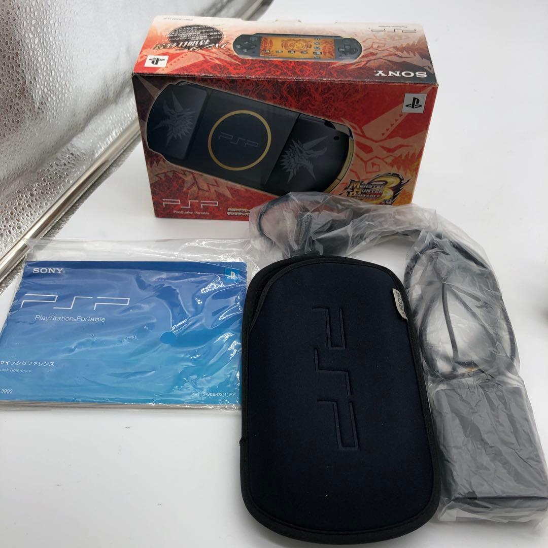 【極美品】PSP プレイステーション・ポータブル （PSP-3000） K