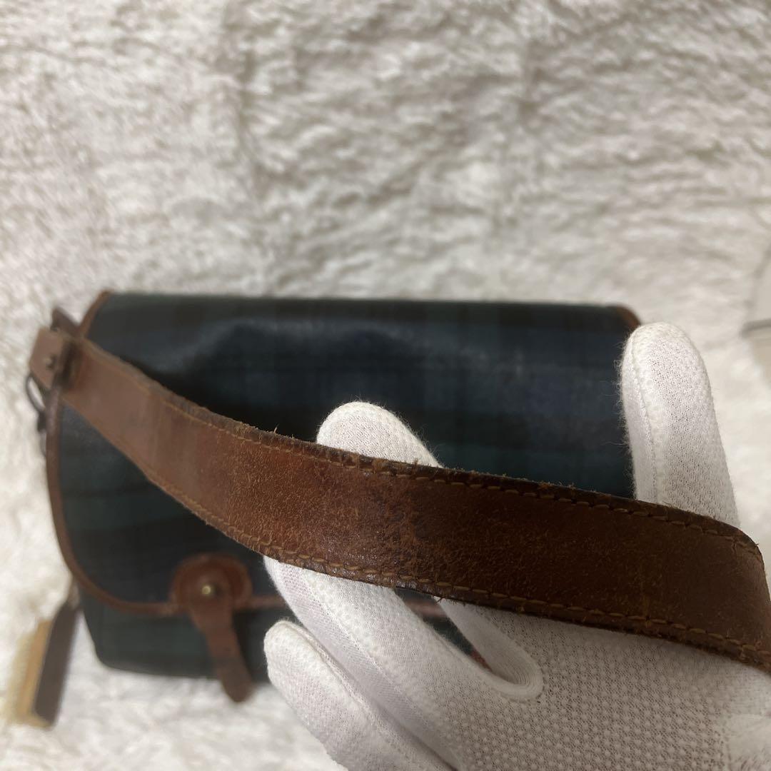 【ややダメージ有】POLO RALPHLAULENメッセンジャーバッグ