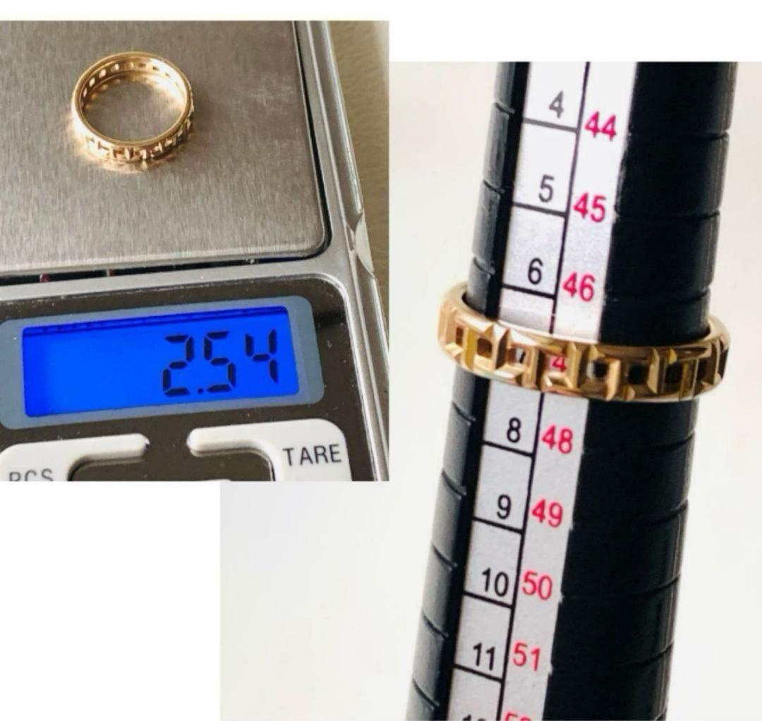 美品 k18 ティファニー トゥルー ナロー t リング 指輪 18k 18金