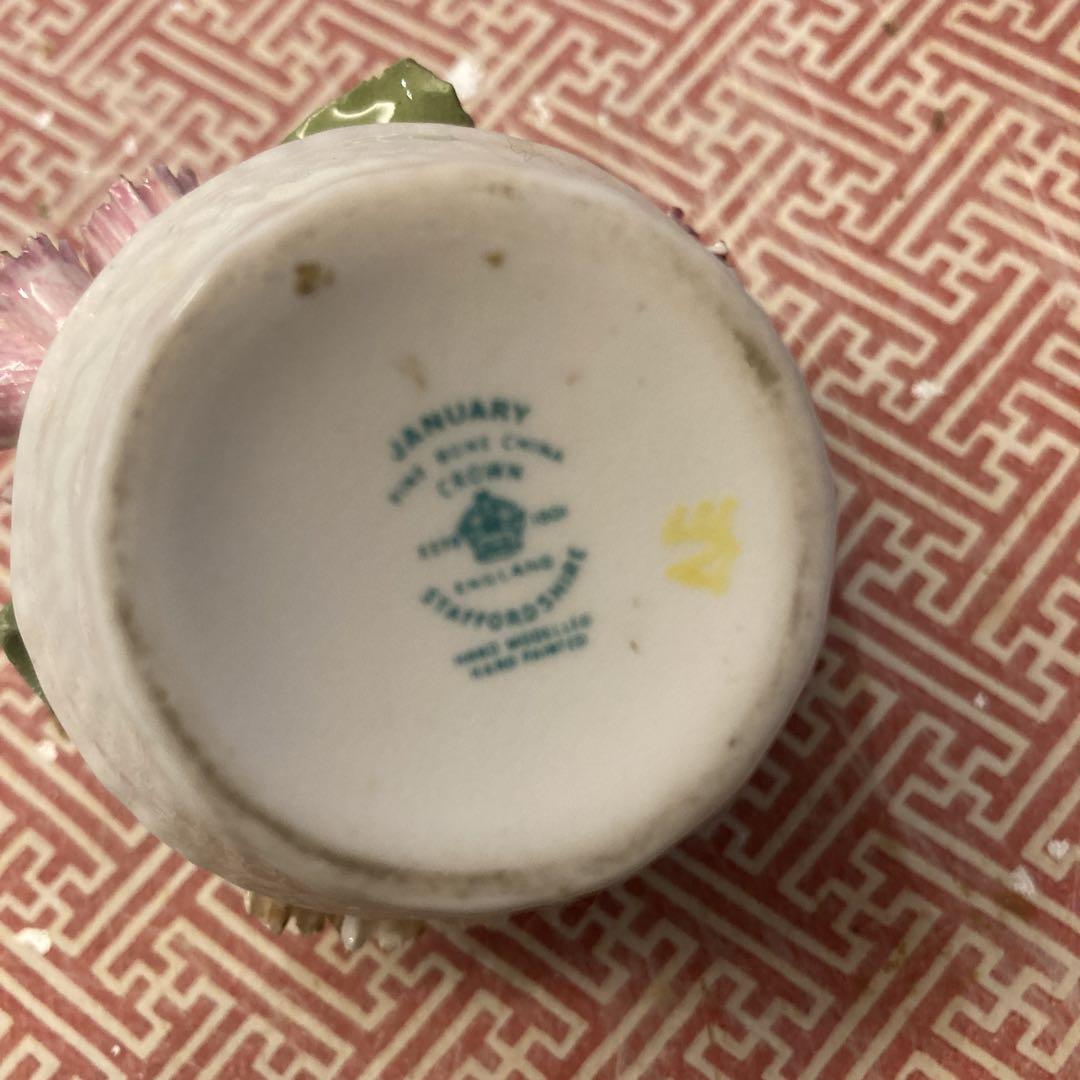 CROWN staffordshire 陶器　England