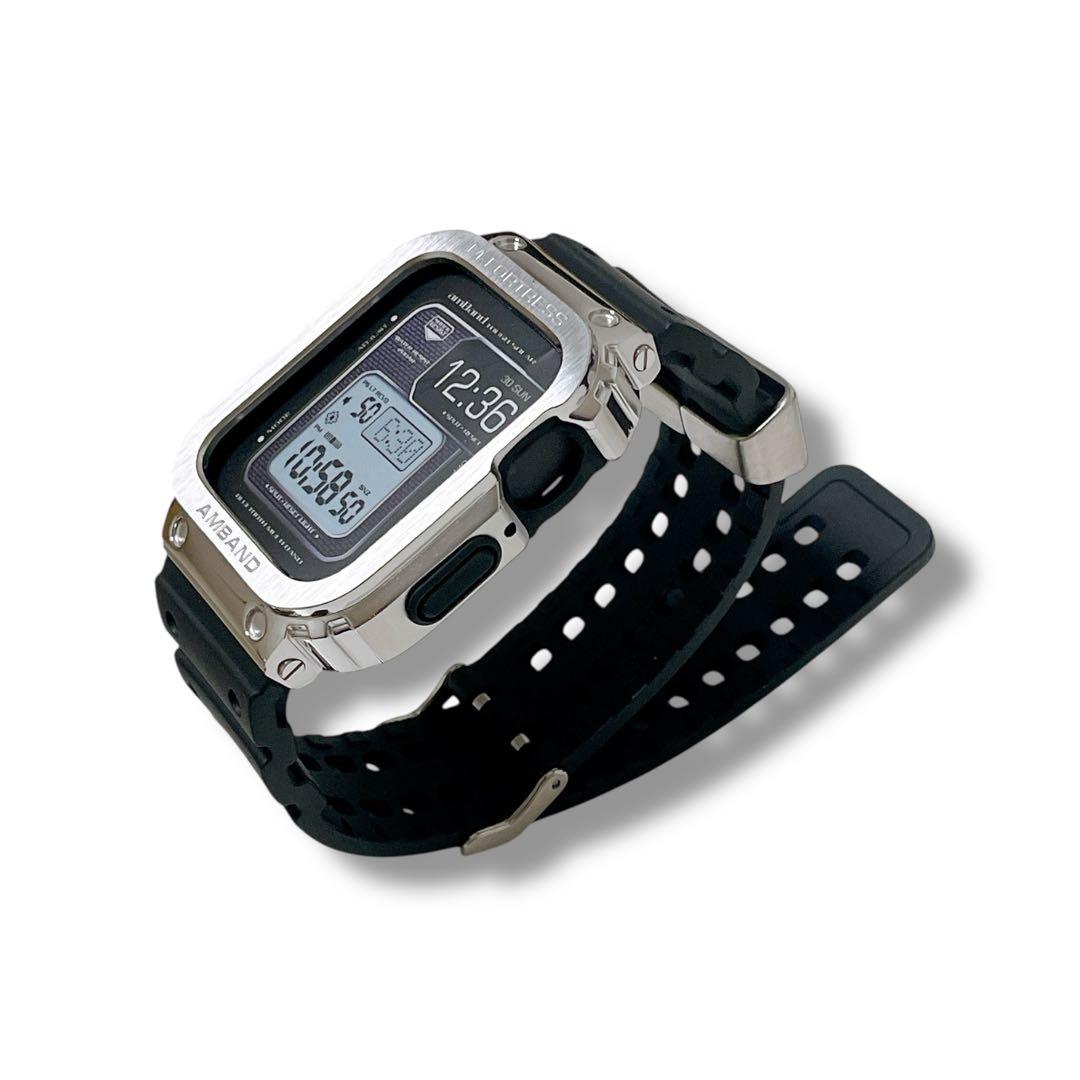 Apple Watch バンド アップルウォッチ バンド シルバー 44mm