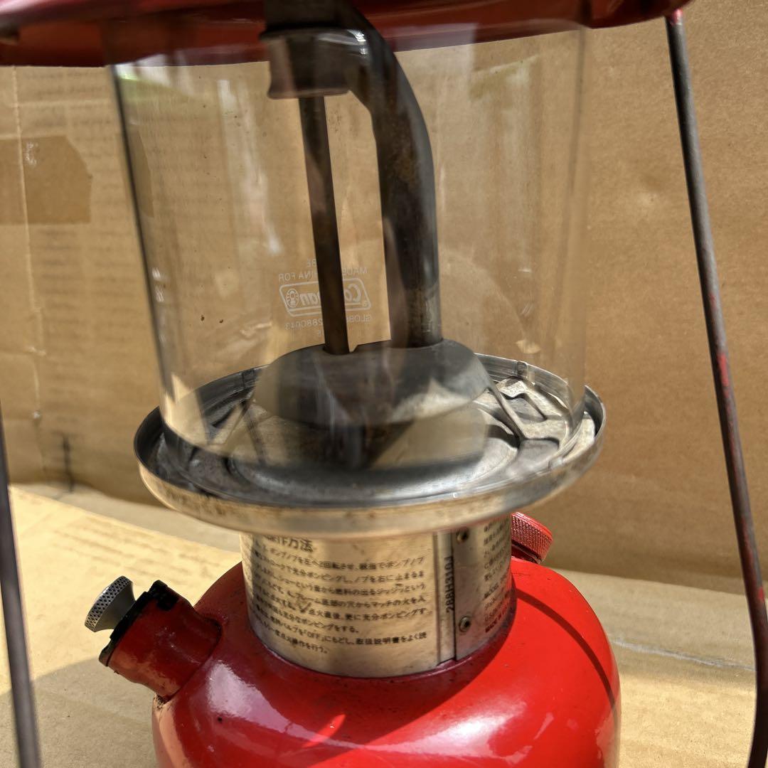 Coleman 286A ランタン 赤 緑 2個セットコールマン