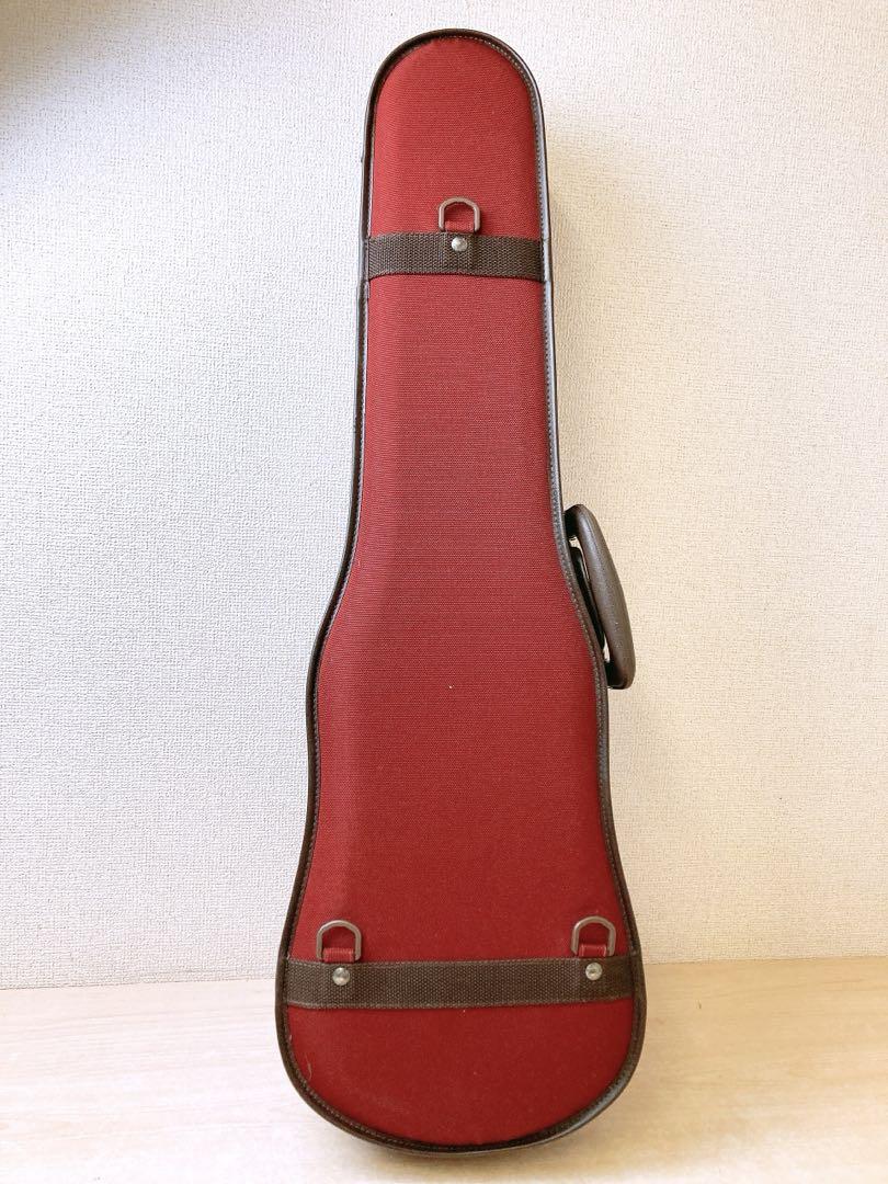 バイオリンケース ESPRI シェルRケース レッド 内装キャメル 2535美品