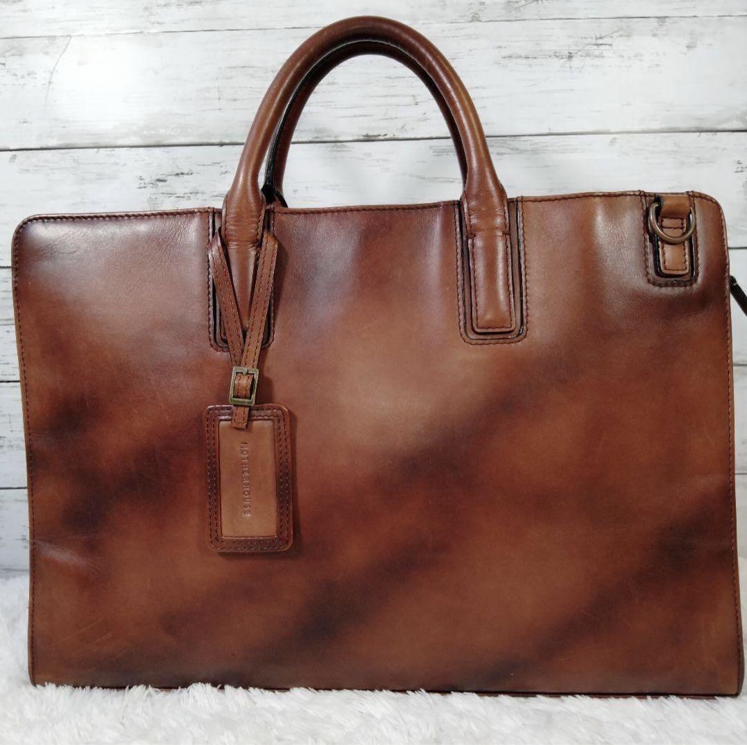 【美品】マザーハウス MOTHER HOUSE アンティーククラシックビジネス