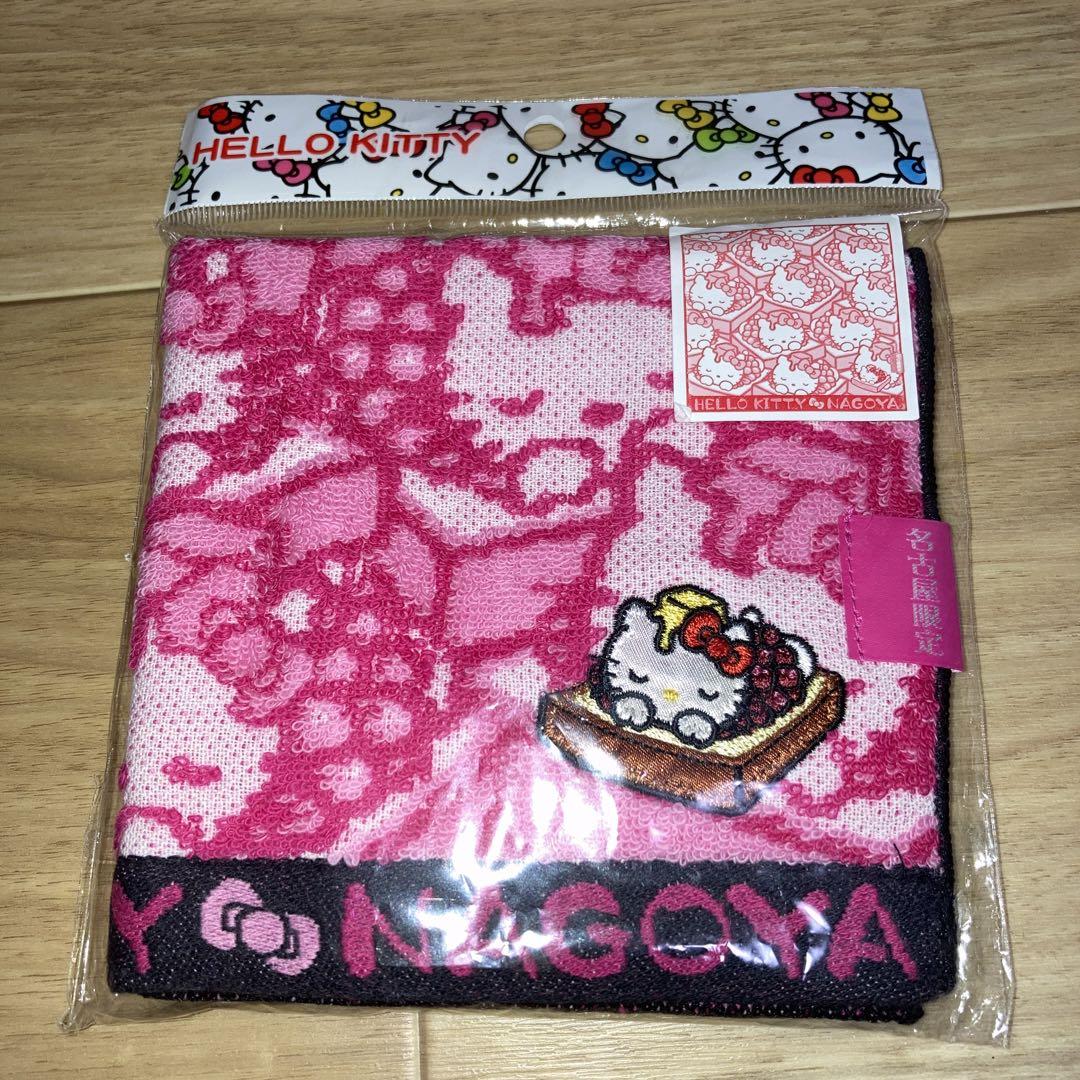 新品未使用 ハローキティ ご当地ハンカチ 名古屋限定 小倉