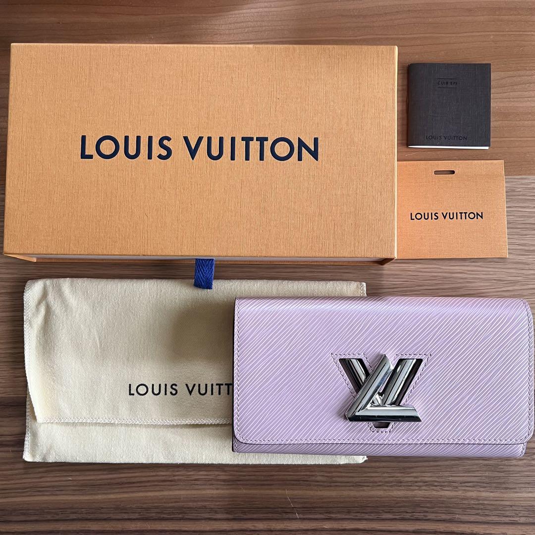 LOUIS VUITTON M61178 エピ 2つ折り 長財布 ピンク