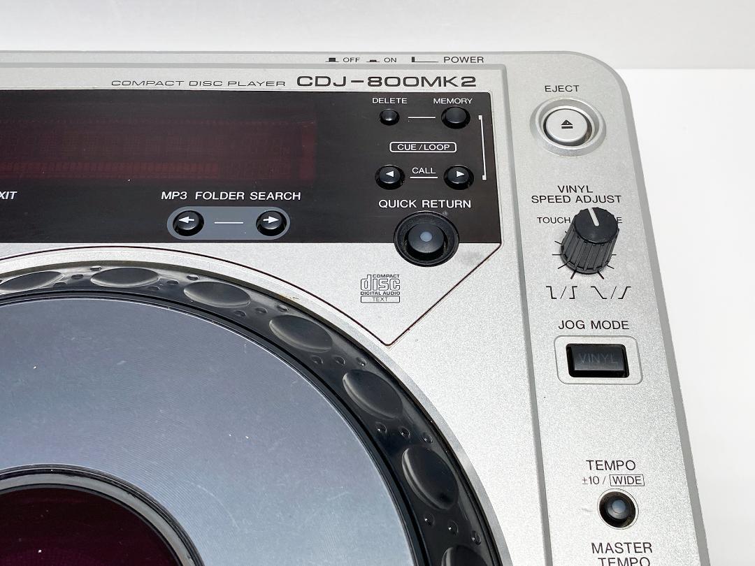 Pioneer パイオニア CDJ-800MK2 ターンテーブル DJ機器