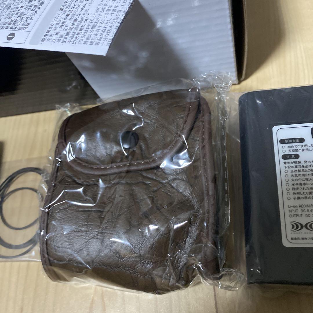 空調服 バッテリーセット　ワンタッチファン　ケーブル
