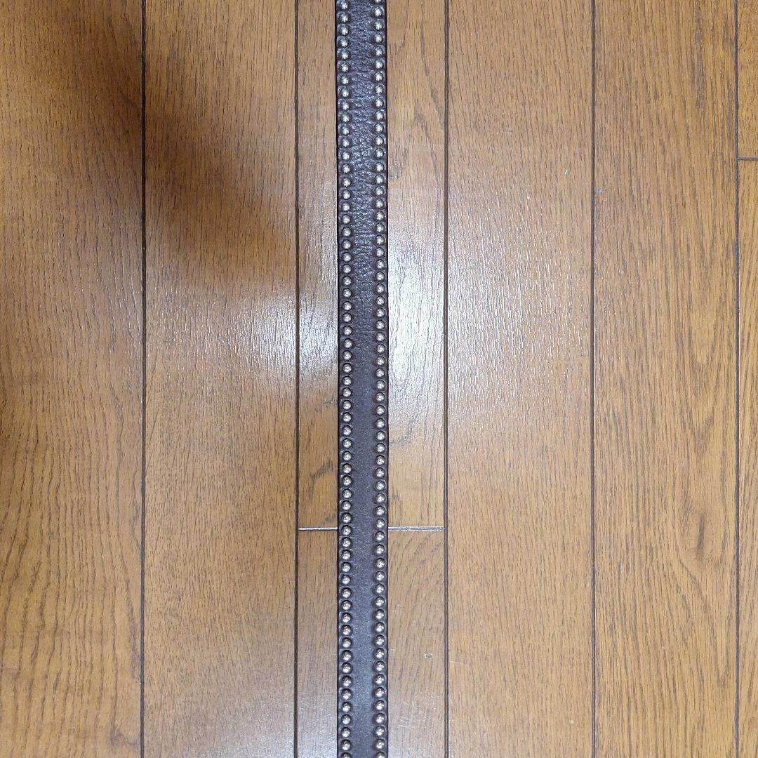 【J&M DAVIDSON】 25ｍｍ サイドスタッズ レザーベルト