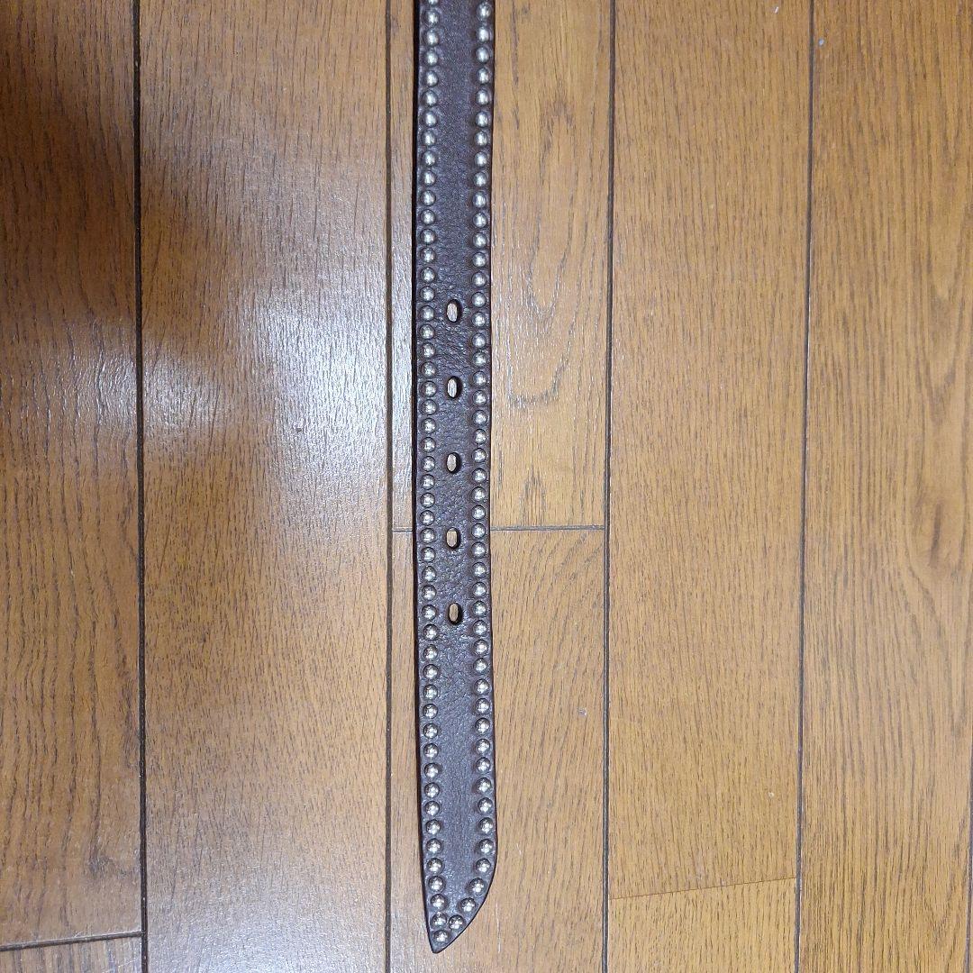 【J&M DAVIDSON】 25ｍｍ サイドスタッズ レザーベルト