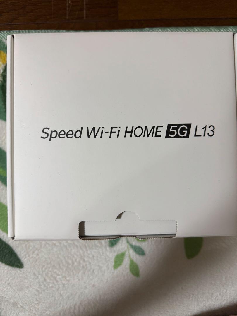 Speed Wi-Fi HOME 5G L13