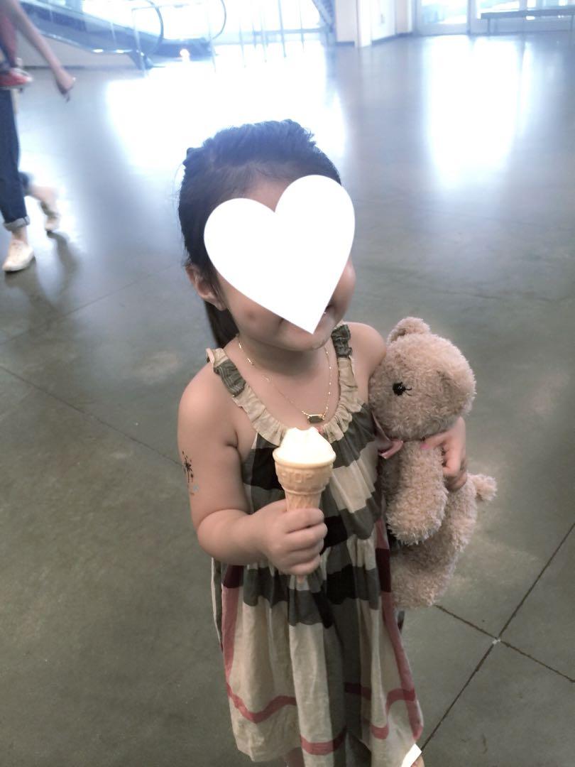 BURBERRY バーバリー　子供　キッズ　ワンピース　ホルターネック