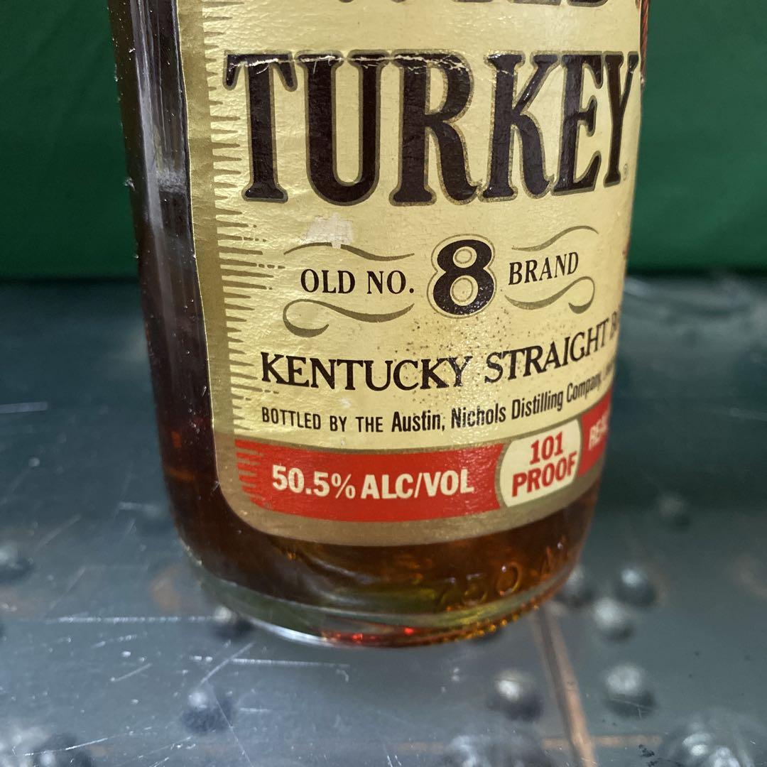 【希少・古酒】ワイルドターキー 8年 旧 101 旧ラベル Kentucky 希少・古酒】ワイルドターキー 8年 旧 101 旧ラベル Kentucky