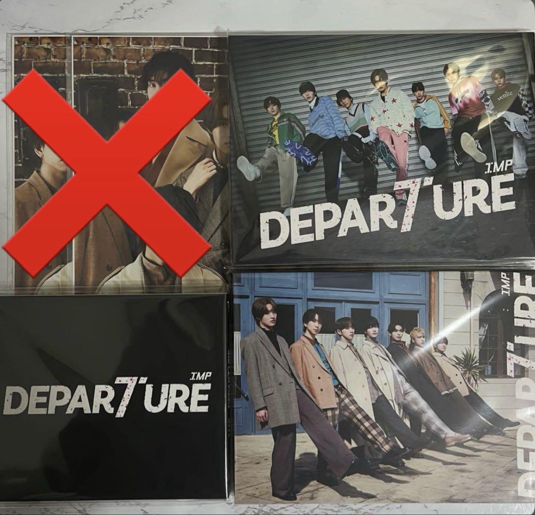 IMP. DEPARTURE Blu-Ray アルバム 3形態