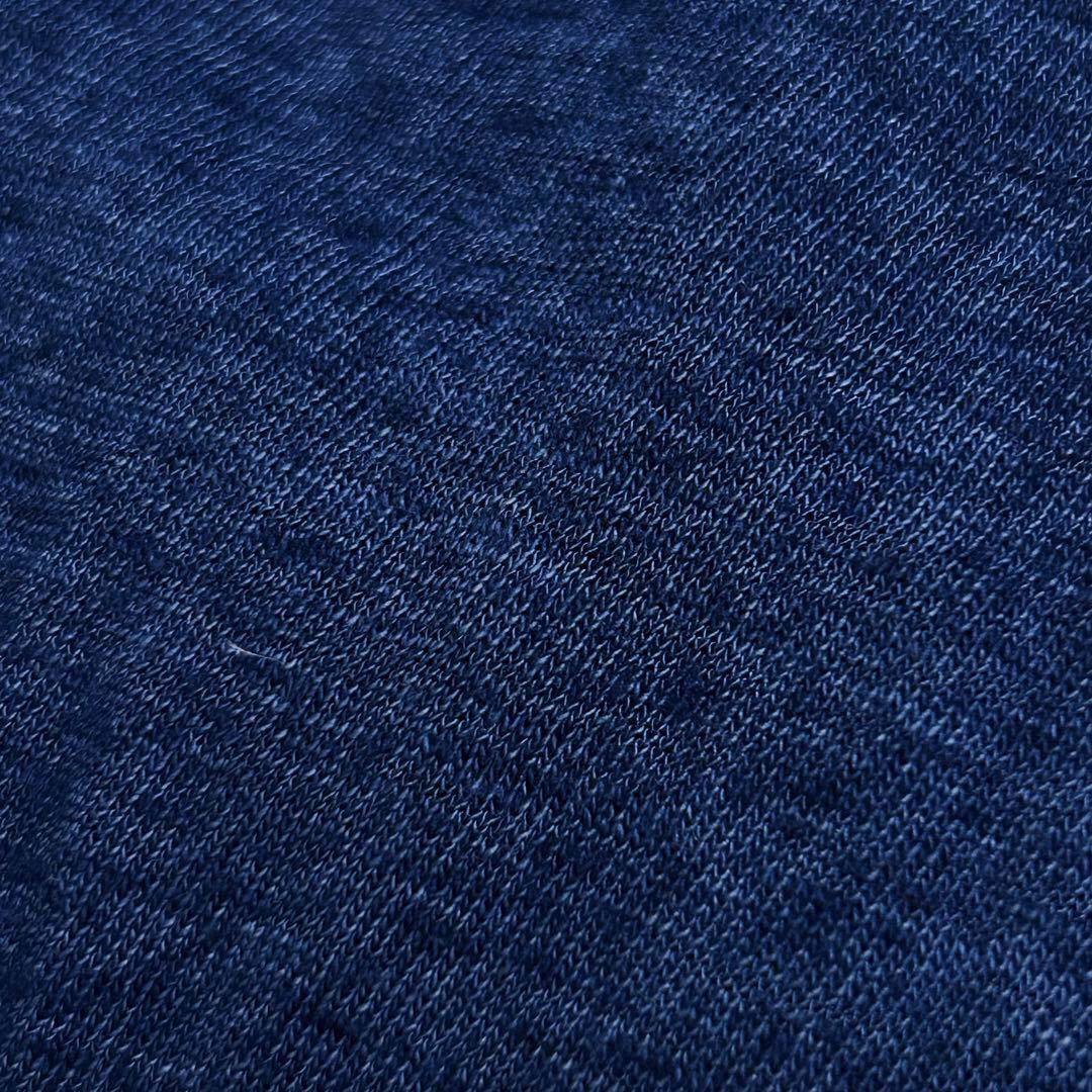 未使用タグ付き⭐️ ICHI Antiquités コットン サルエル パンツ 青