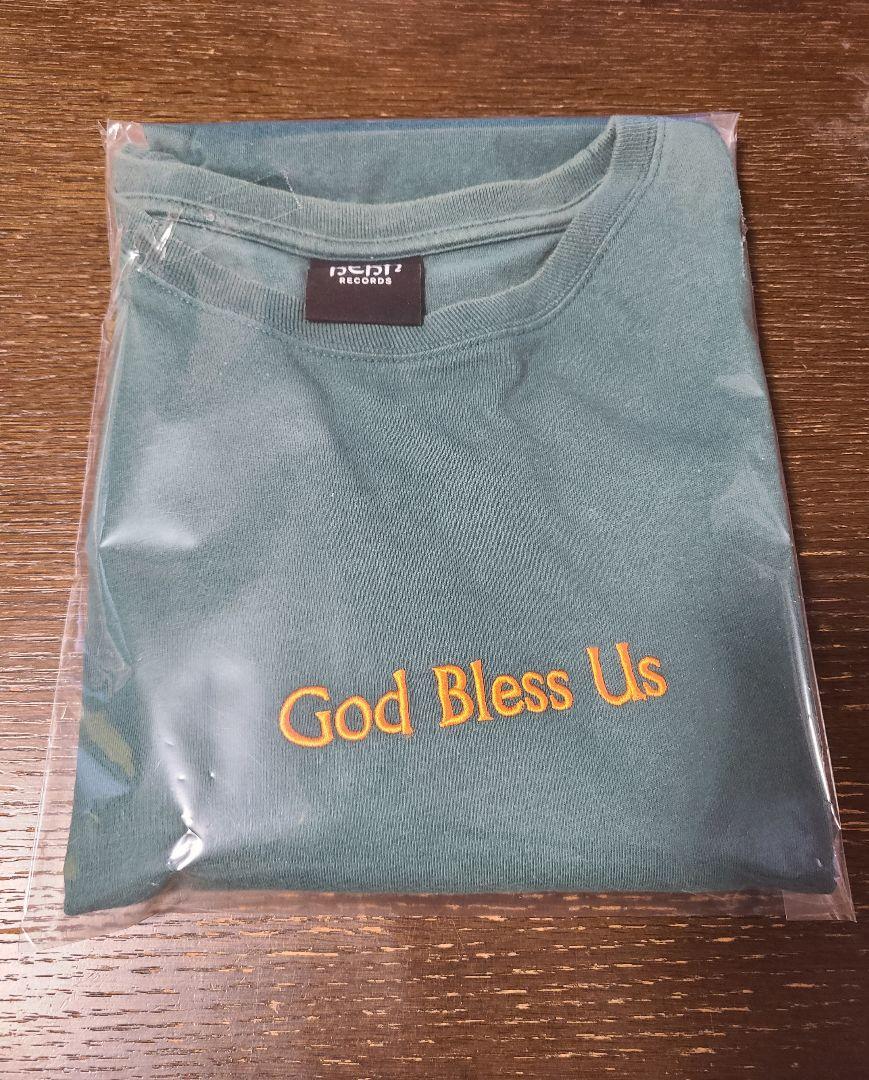 藤井風　God Bless Us Tシャツ　緑　L