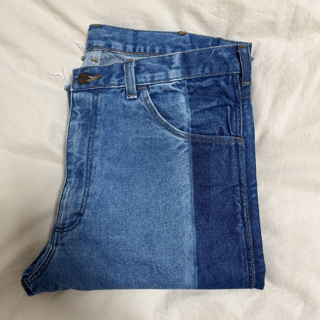 最も優遇の Wrangler】リメイクフレアデニム パンツ