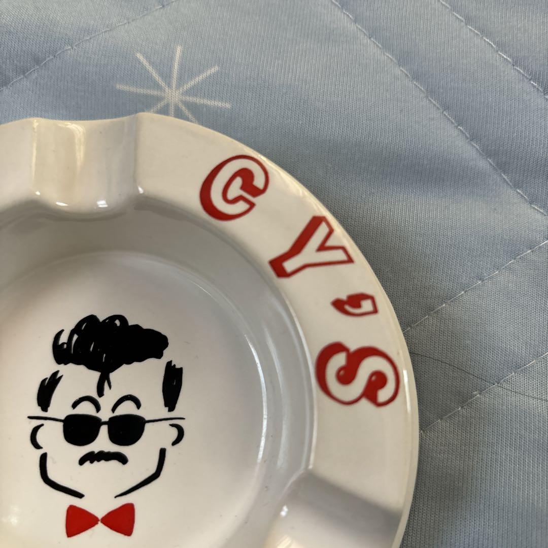 田代まさし マーシーグッズ✨超激レア!陶器とパンフレット✨当時物!１９８０年代✨ 希少 80s 当時物 田代まさし MARCY'S マーシーズ 灰皿 小物入れ