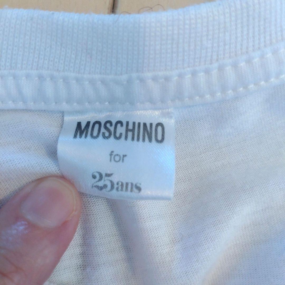 人気商品 MOSCHINO メルカリ - Tシャツ モスキーノ 25ans for トップス